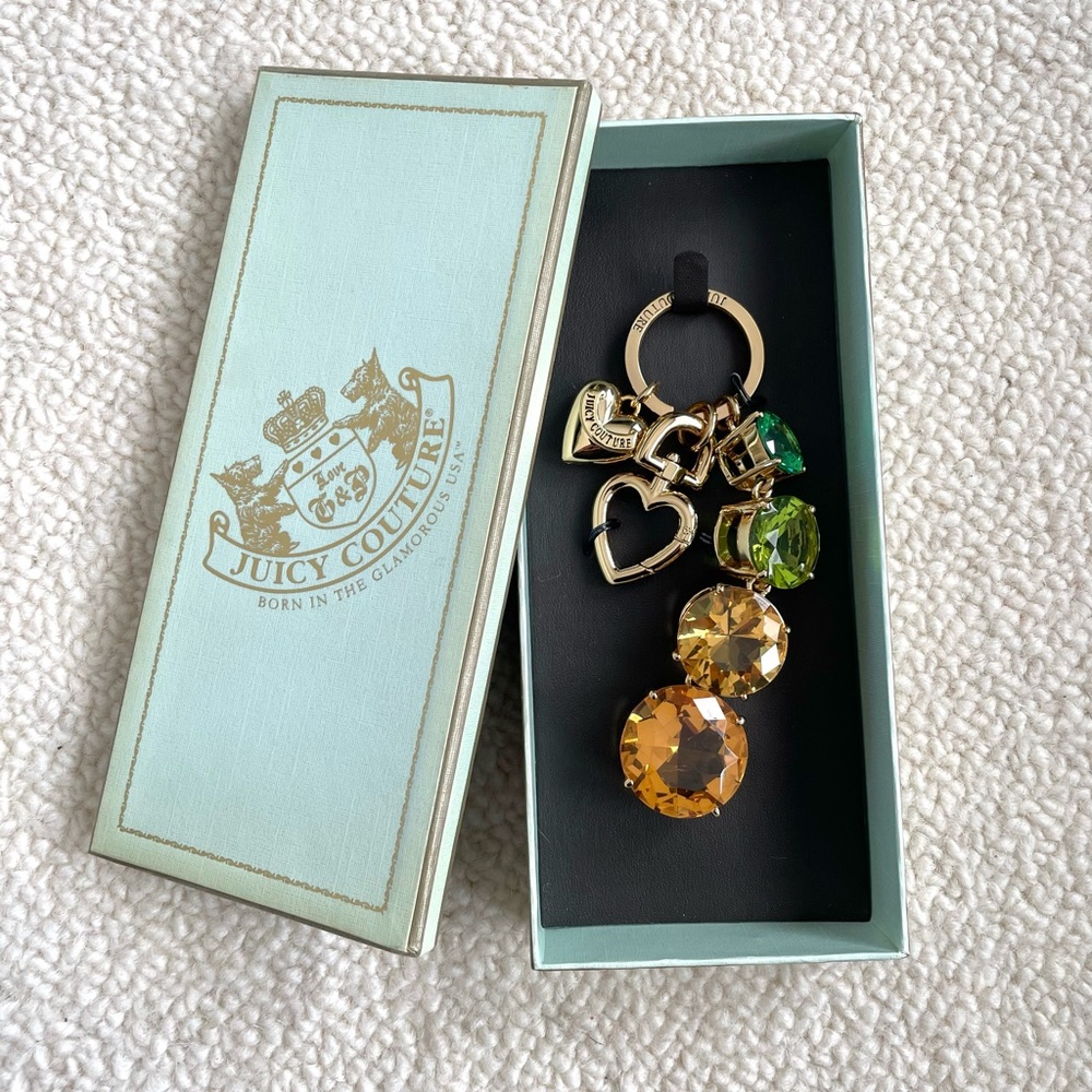 COPY - Juicy Courure Gem Keychain W/Box